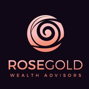Logotipo de Rose - Oro rosa
